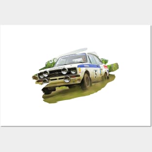 Escort Rally Art Print Posters and Art